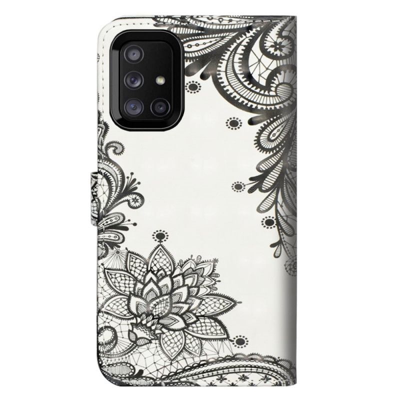 Housse Samsung Galaxy M51 Chic Dentelle