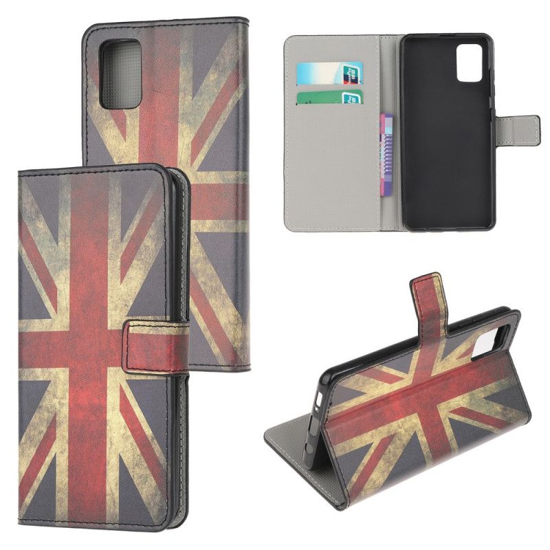 Housse Samsung Galaxy M51 Drapeau Angleterre