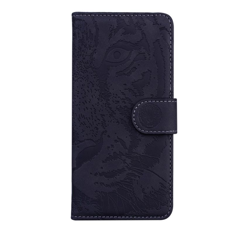 Housse Samsung Galaxy M51 Empreinte Face De Tigre