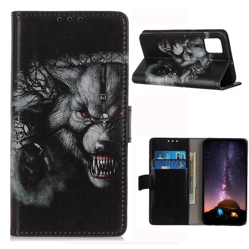 Housse Samsung Galaxy M51 Loup Garou