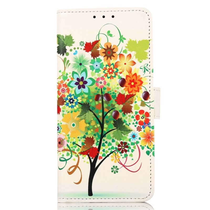 Housse Samsung Galaxy M53 5G Arbre Fleuri