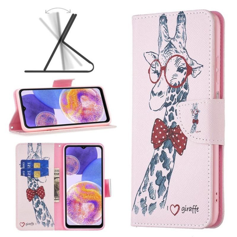 Housse Samsung Galaxy M53 5G Girafe Intello