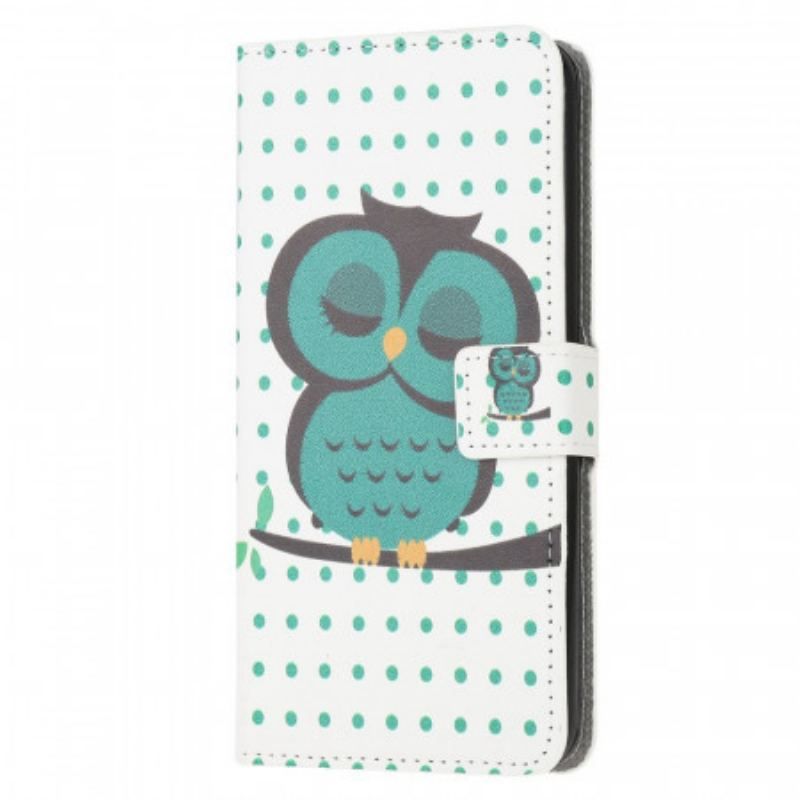 Housse Samsung Galaxy M53 5G Hibou Endormi