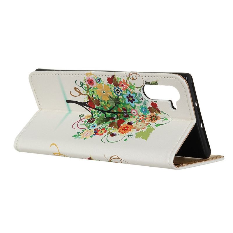 Housse Samsung Galaxy Note 10 Arbre Fleuri