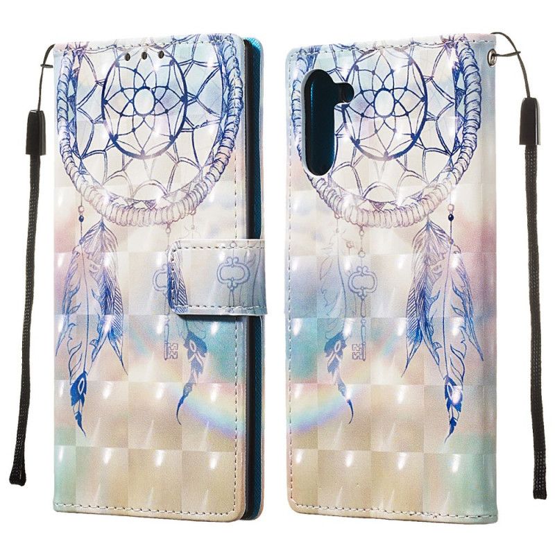 Housse Samsung Galaxy Note 10 Attrape Rêves Aquarelle