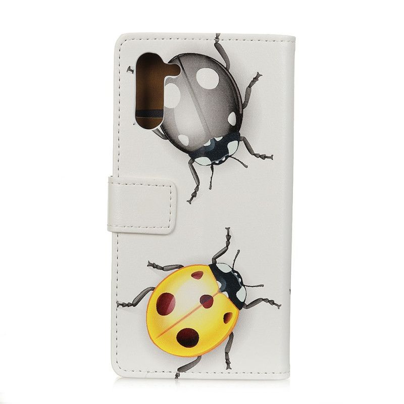 Housse Samsung Galaxy Note 10 Coccinelles