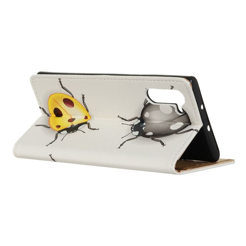 Housse Samsung Galaxy Note 10 Coccinelles
