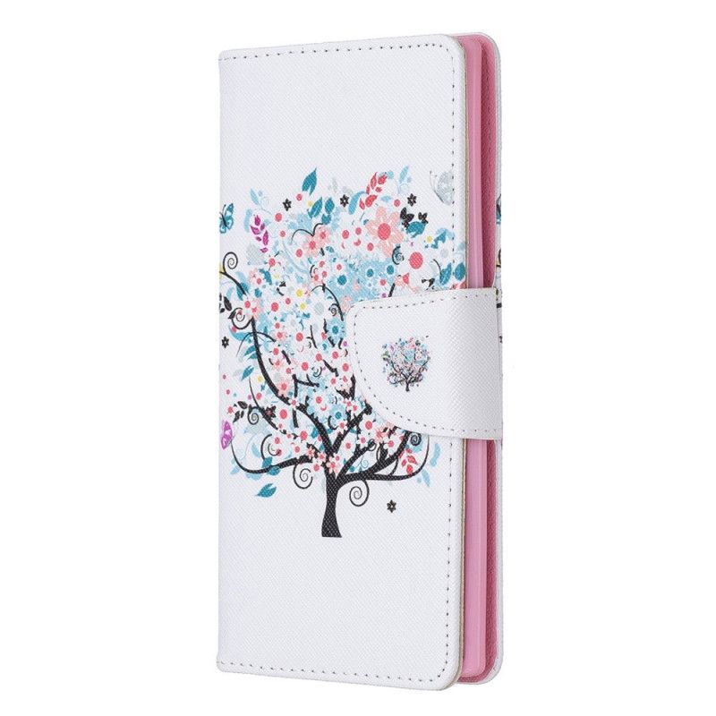 Housse Samsung Galaxy Note 10 Flowered Tree