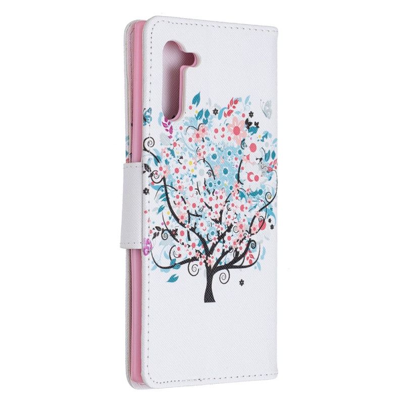 Housse Samsung Galaxy Note 10 Flowered Tree