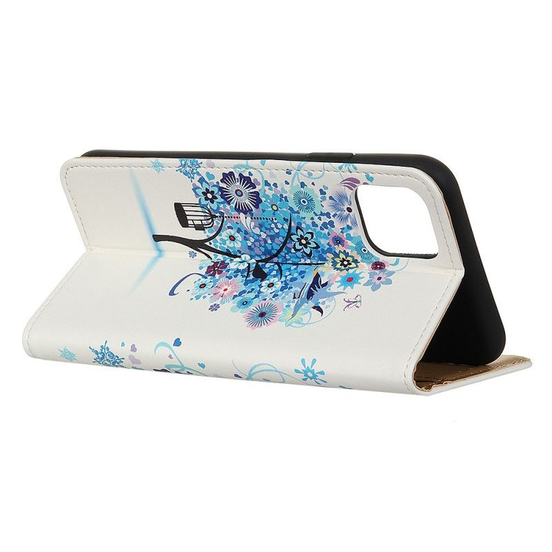 Housse Samsung Galaxy Note 10 Lite Arbre Fleuri