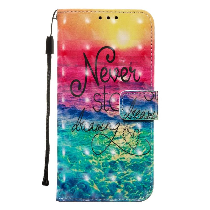Étui Housse Samsung Galaxy Note 10 Never Stop Dreaming