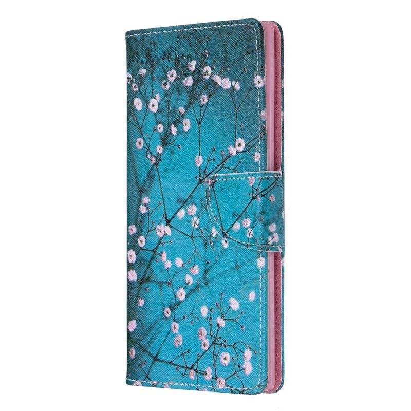 Housse Samsung Galaxy Note 10 Plus Arbre Fleuri