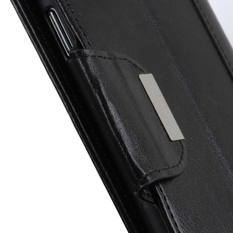 Housse Samsung Galaxy Note 10 Plus Simili Cuir Fermeture Élégance