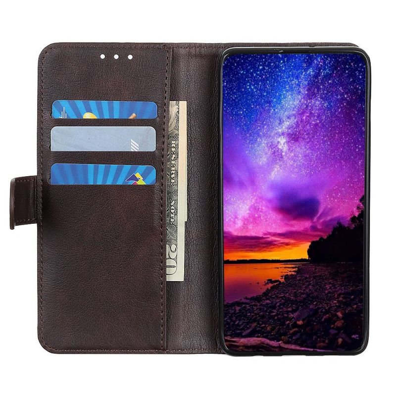 Housse Samsung Galaxy Note 10 Plus Style Effet Cuir