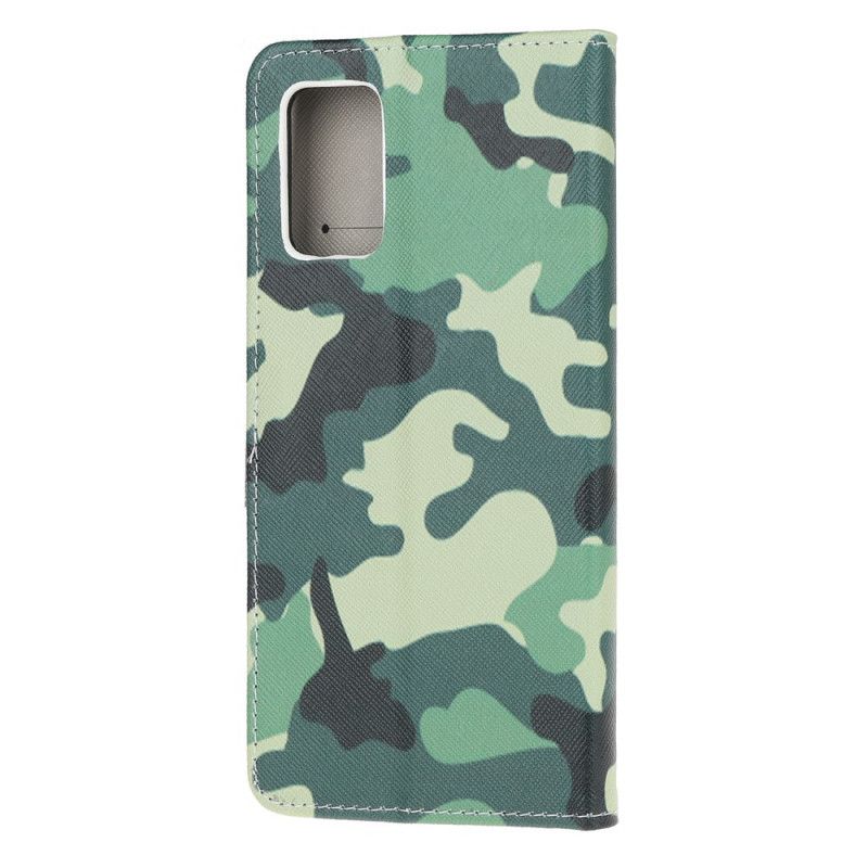 Étui Housse Samsung Galaxy Note 20 Camouflage Militaire