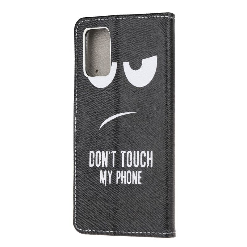 Housse Samsung Galaxy Note 20 Don't Touch My Phone