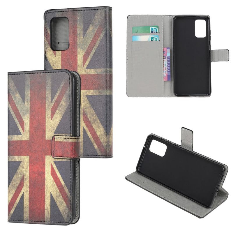 Housse Samsung Galaxy Note 20 Drapeau Angleterre