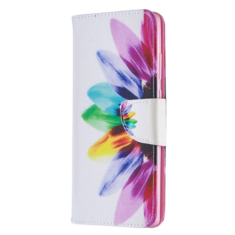 Housse Samsung Galaxy Note 20 Fleur Aquarelle