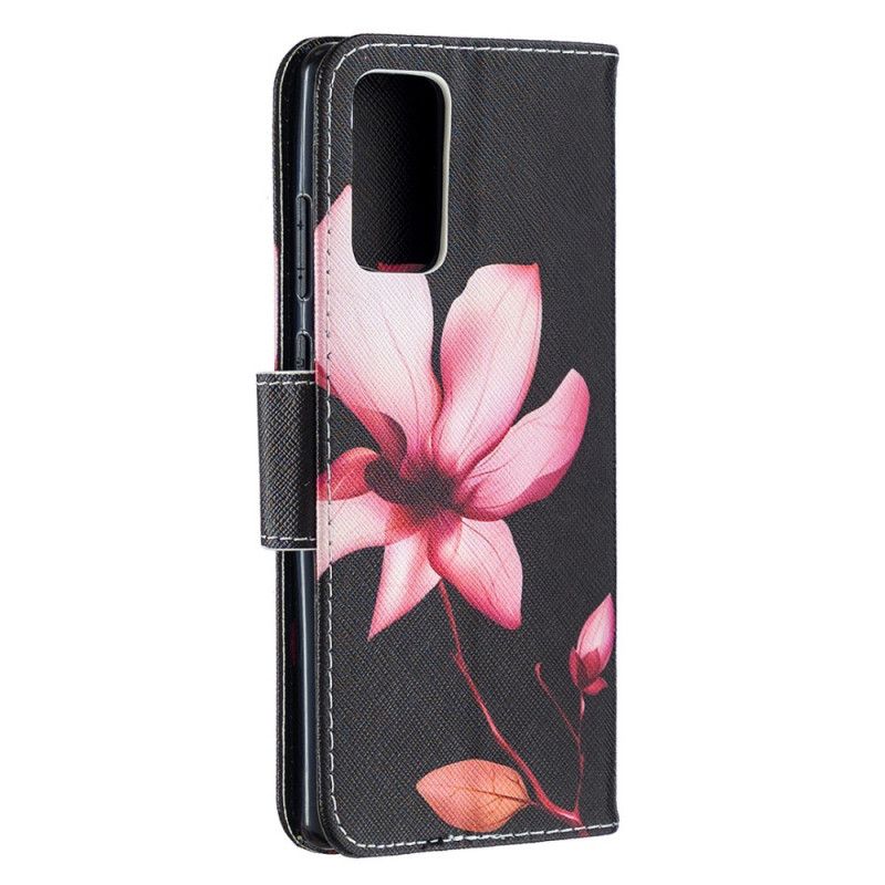 Housse Samsung Galaxy Note 20 Fleur Rose