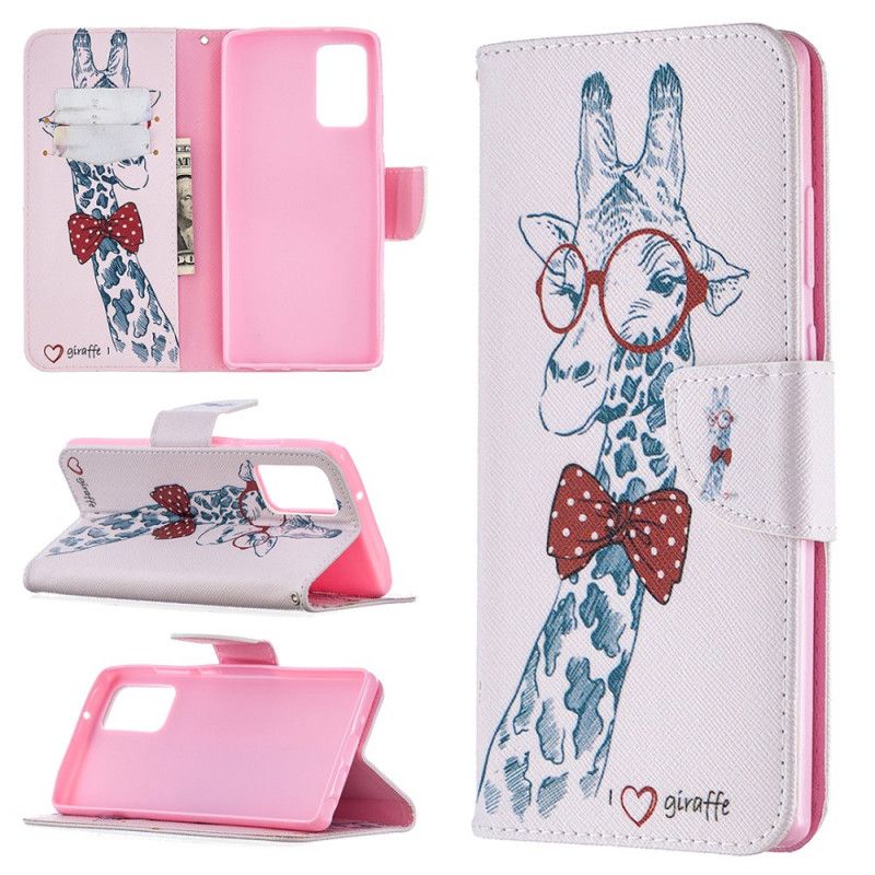 Housse Samsung Galaxy Note 20 Girafe Intello