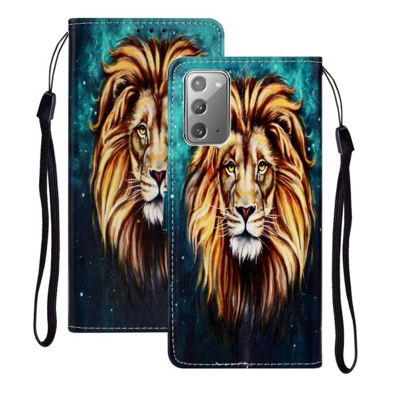 Housse Samsung Galaxy Note 20 King Lion