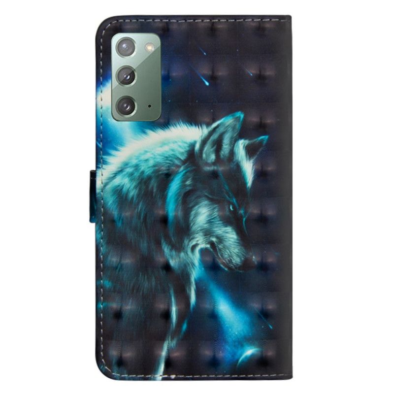 Housse Samsung Galaxy Note 20 Loup Majestueux