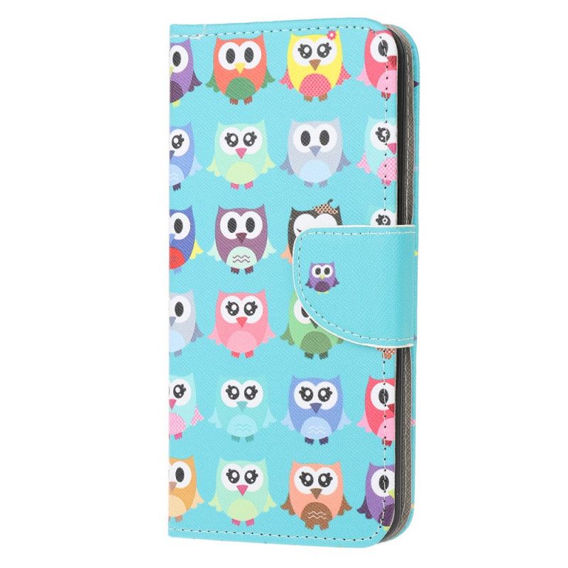 Housse Samsung Galaxy Note 20 Multiples Hiboux