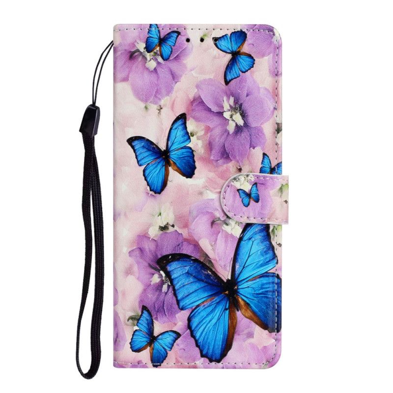 Housse Samsung Galaxy Note 20 Papillons Floraux