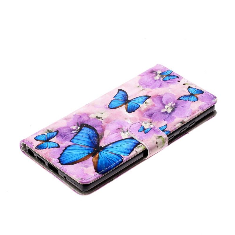 Housse Samsung Galaxy Note 20 Papillons Floraux