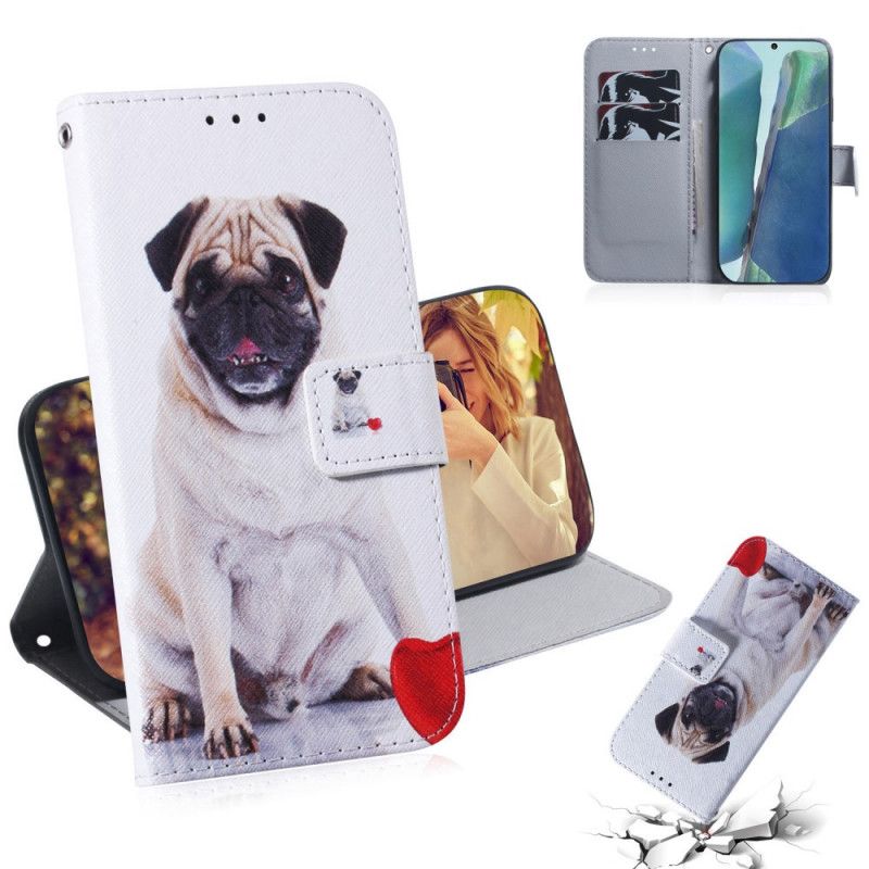 Housse Samsung Galaxy Note 20 Pug Dog