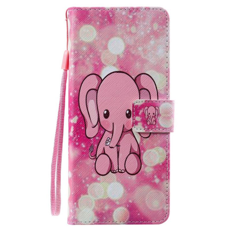 Housse Samsung Galaxy Note 20 Ultra Bébé Éléphant Rose