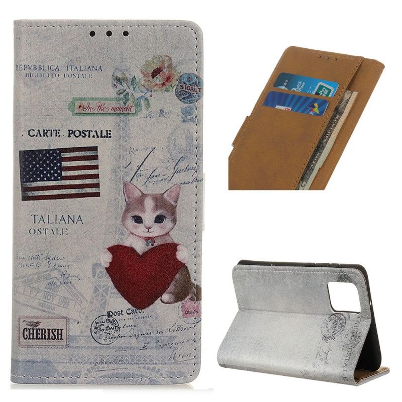 Housse Samsung Galaxy Note 20 Ultra Chat Voyageur