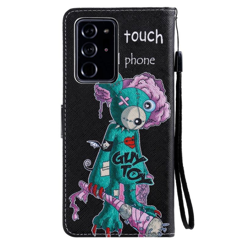 Housse Samsung Galaxy Note 20 Ultra Don't Touch My Cell Phone Guy Toy
