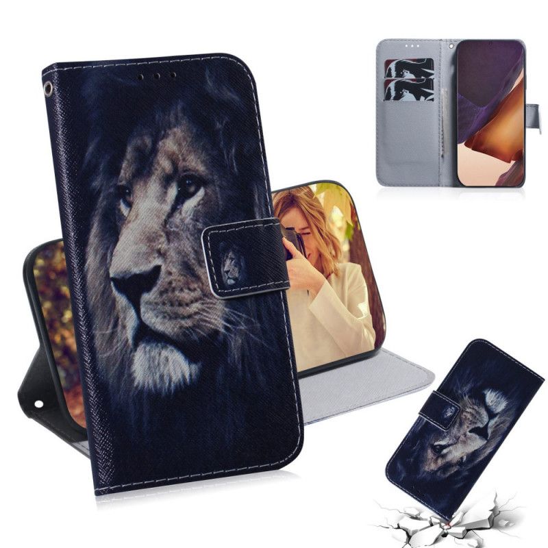 Housse Samsung Galaxy Note 20 Ultra Dreaming Lion