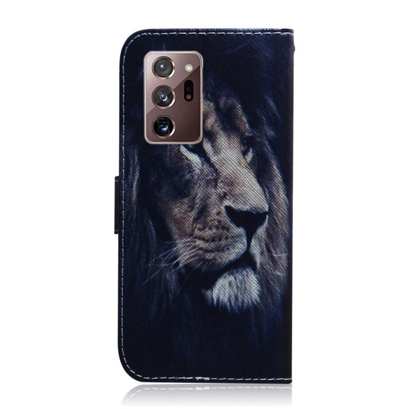 Housse Samsung Galaxy Note 20 Ultra Dreaming Lion