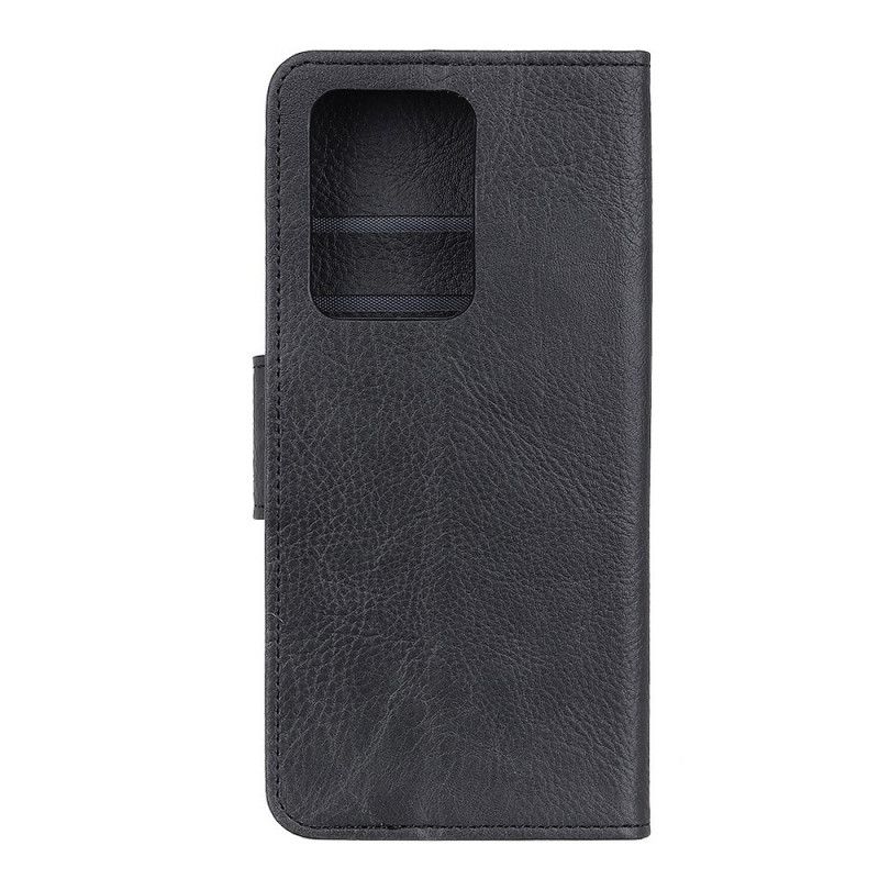 Housse Samsung Galaxy Note 20 Ultra Effet Cuir Litchi Mat