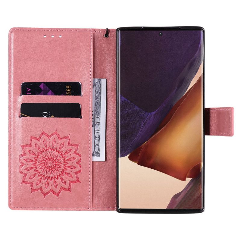 Housse Samsung Galaxy Note 20 Ultra Fleur De Soleil