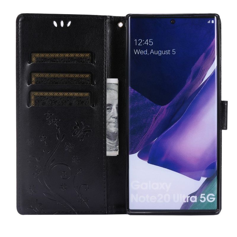 Housse Samsung Galaxy Note 20 Ultra Papillons Au Vent