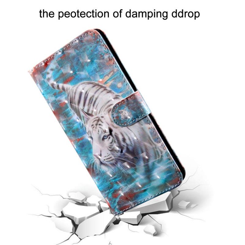 Housse Samsung Galaxy Note 20 Ultra Tigre Dans L'eau