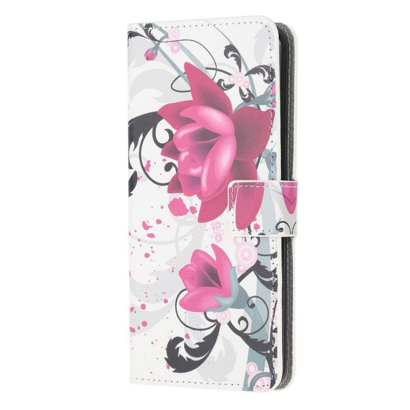 Housse Samsung Galaxy Note 20 Ultra Tropical Flowers