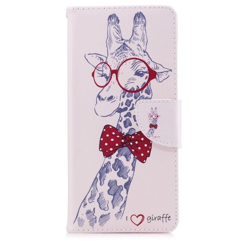 Housse Samsung Galaxy Note 8 Girafe Intello