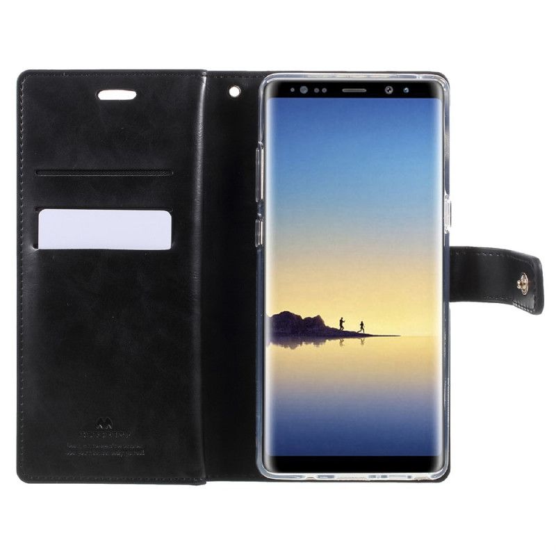 Housse Samsung Galaxy Note 8 Mercury Goospery Simili Cuir