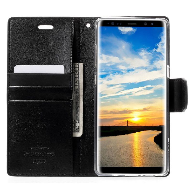 Étui Housse Samsung Galaxy Note 8 Mercury Goospery Simili Cuir Sonata