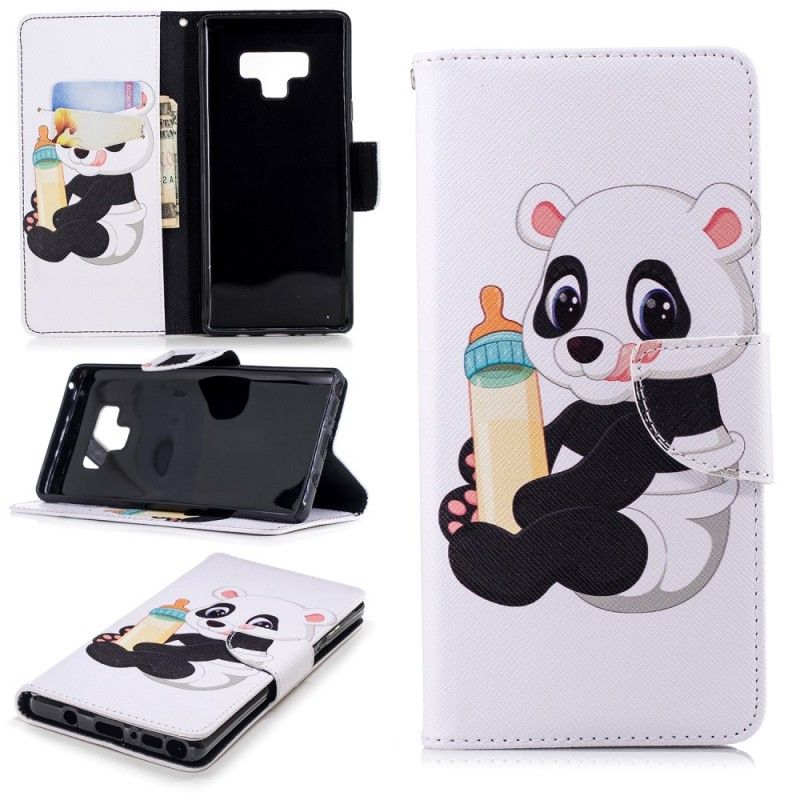 Housse Samsung Galaxy Note 9 Bébé Panda