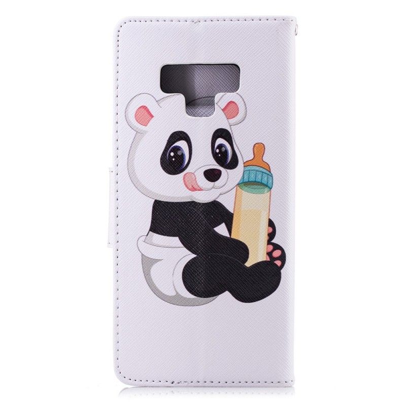 Housse Samsung Galaxy Note 9 Bébé Panda