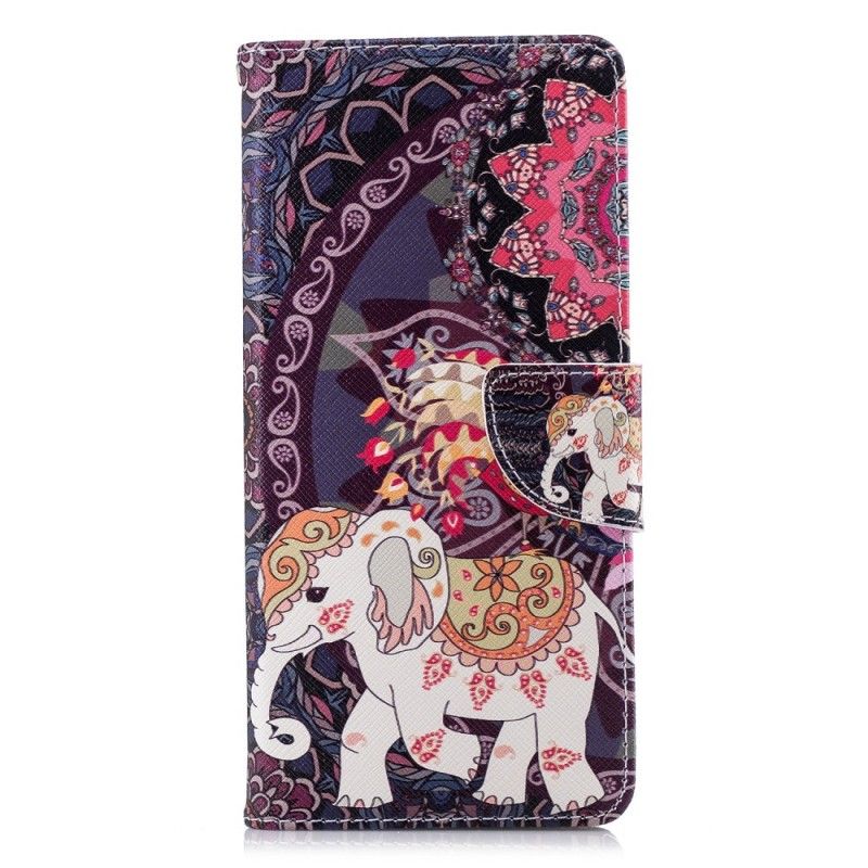 Housse Samsung Galaxy Note 9 Mandala Éléphants Ethniques