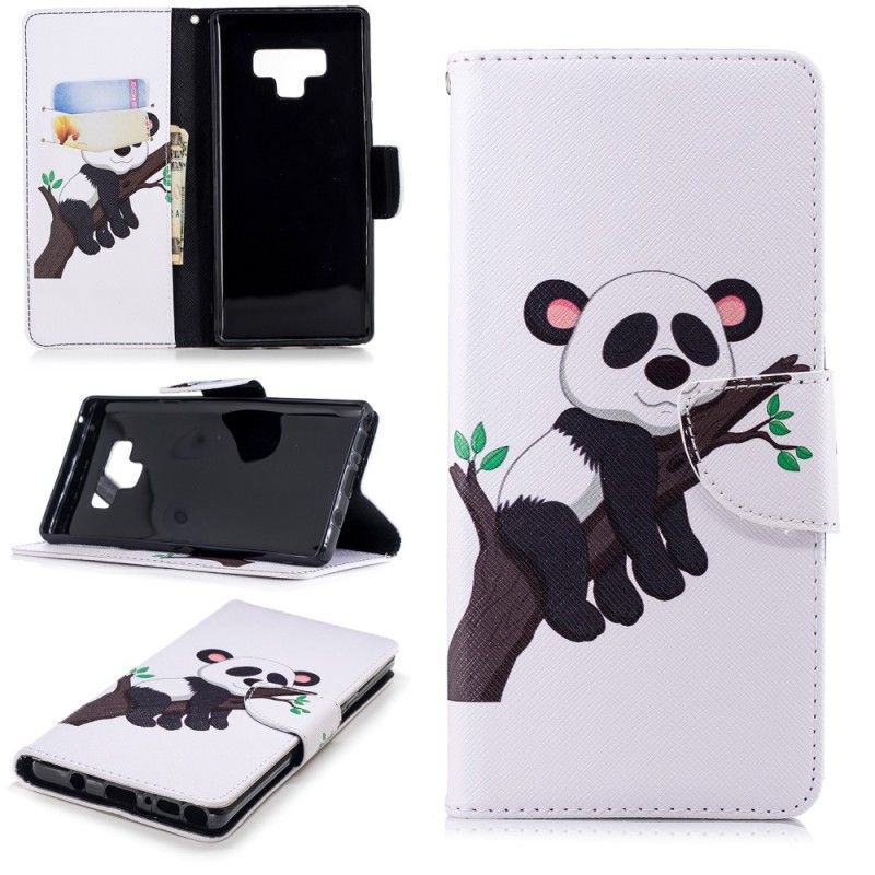 Housse Samsung Galaxy Note 9 Panda Paresseux