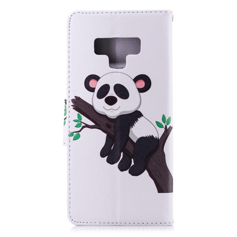 Housse Samsung Galaxy Note 9 Panda Paresseux