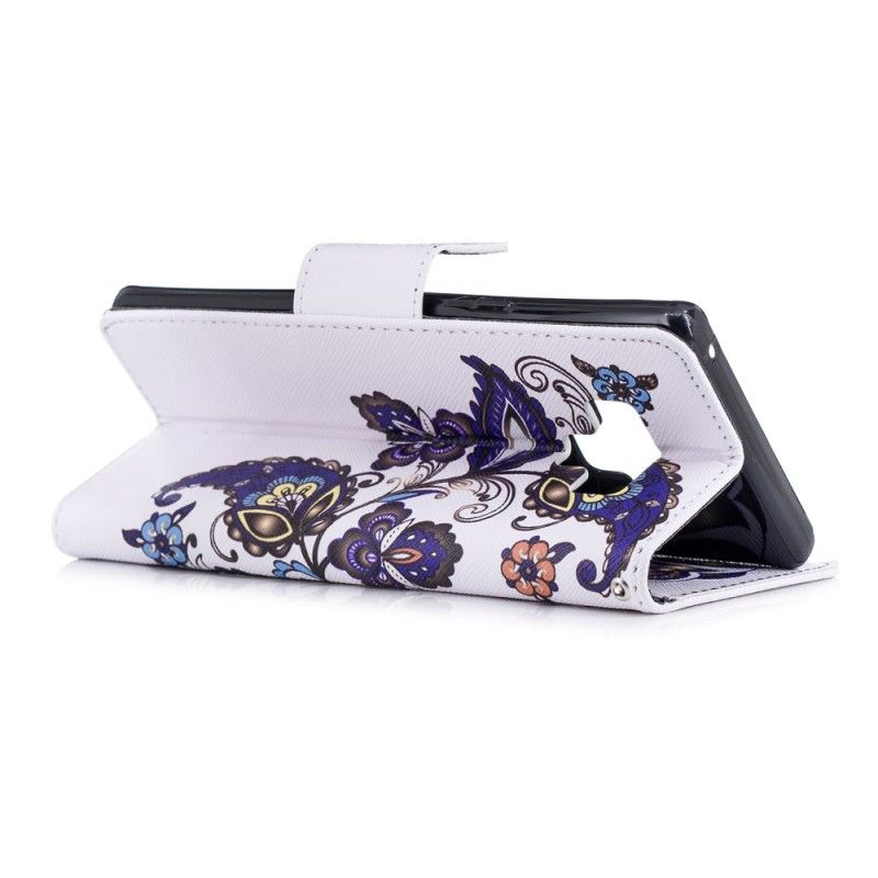 Housse Samsung Galaxy Note 9 Tattoo Papillon