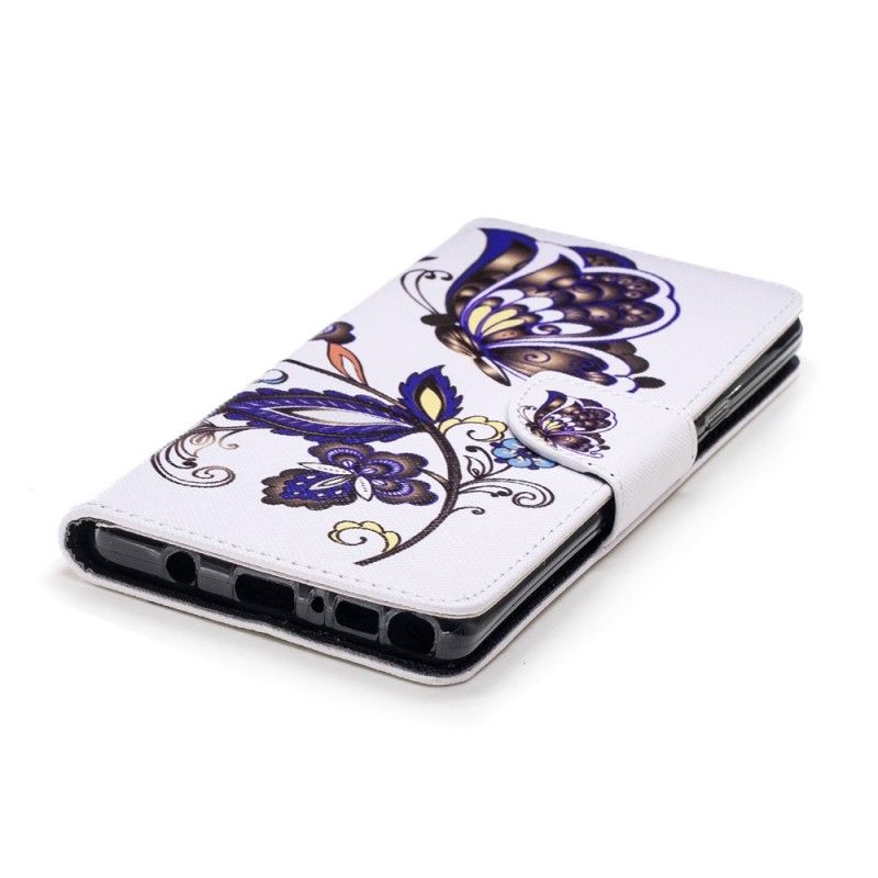 Housse Samsung Galaxy Note 9 Tattoo Papillon